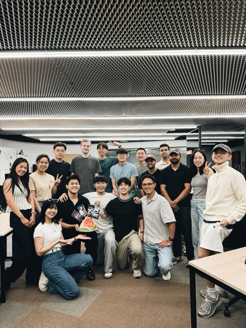 The cohort in the office